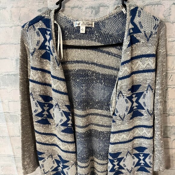 Womens aztec design cardigan - Picture 1 of 3